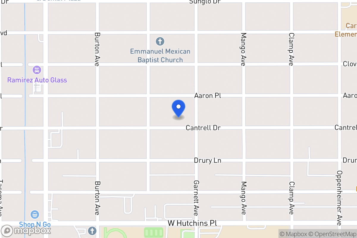 Map of 515  Cantrell Dr