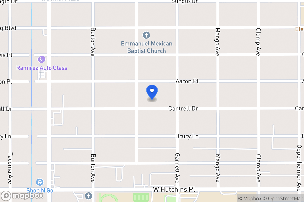 Map of 523  Cantrell Dr