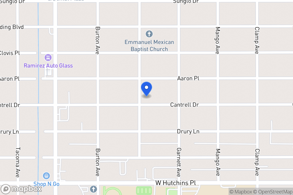 Map of 535  Cantrell Dr