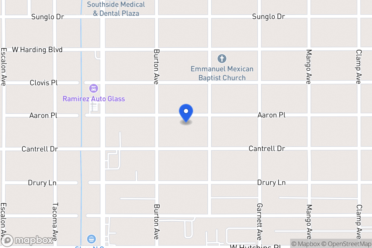 Map of 618  Aaron St