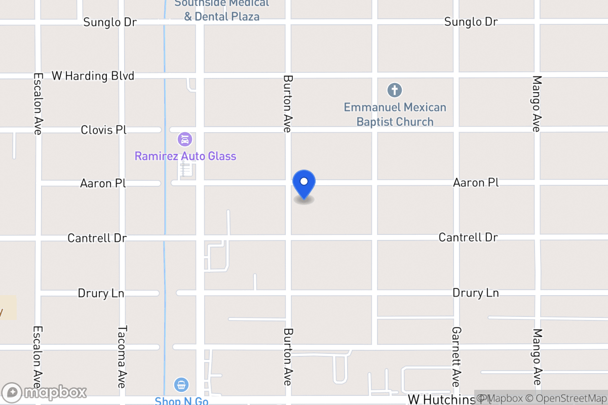 Map of 910  Burton Ave