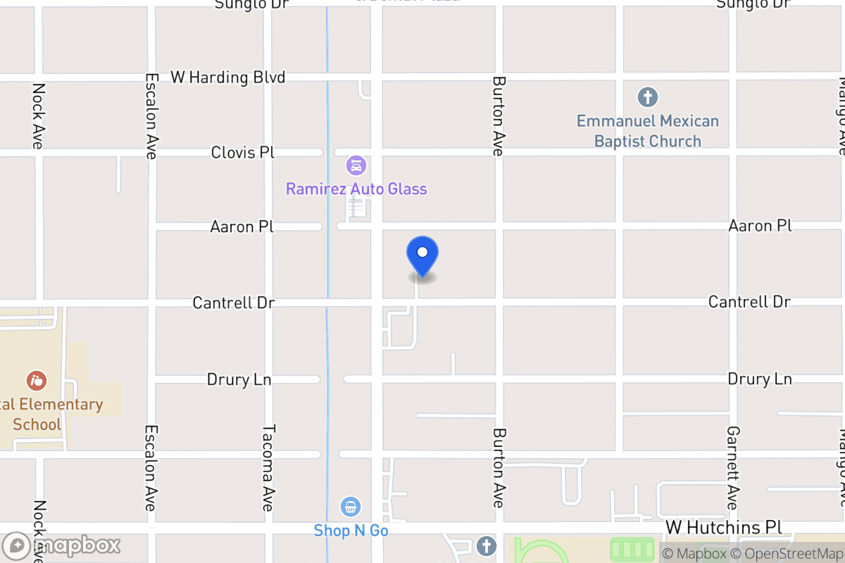 Map of 727  Cantrell Dr