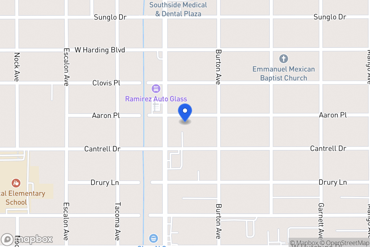 Map of 726  Aaron St