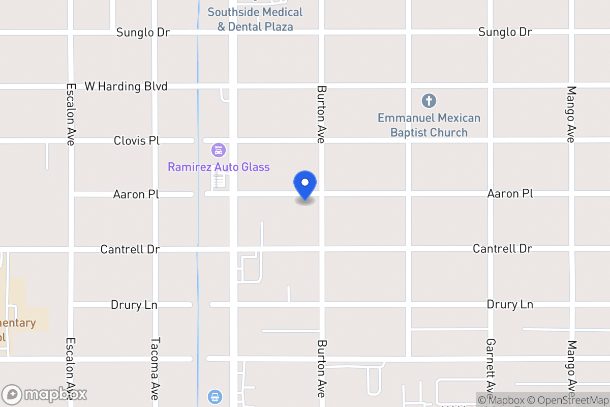 Map of 903  Burton Ave