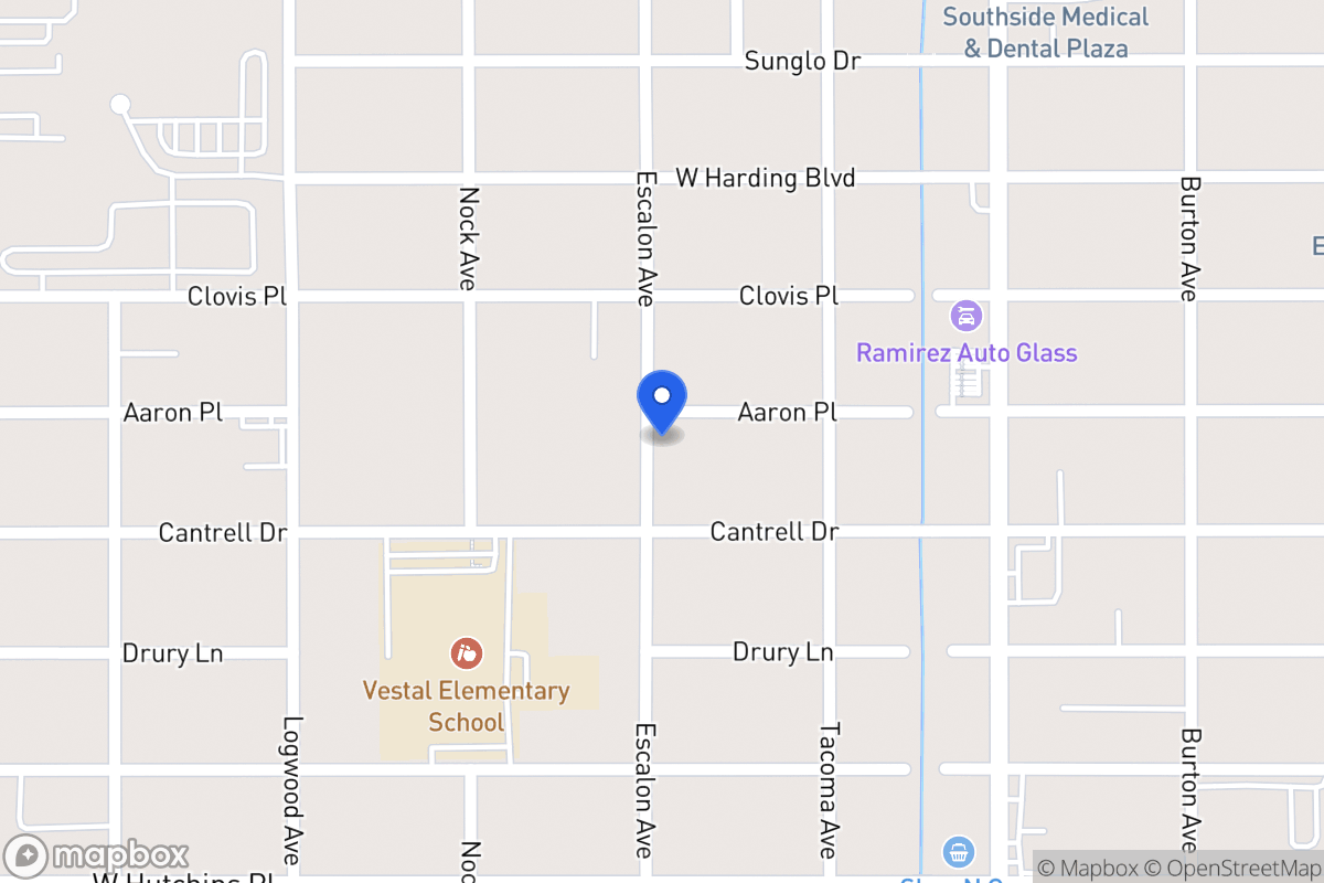 Map of 938  Aaron St
