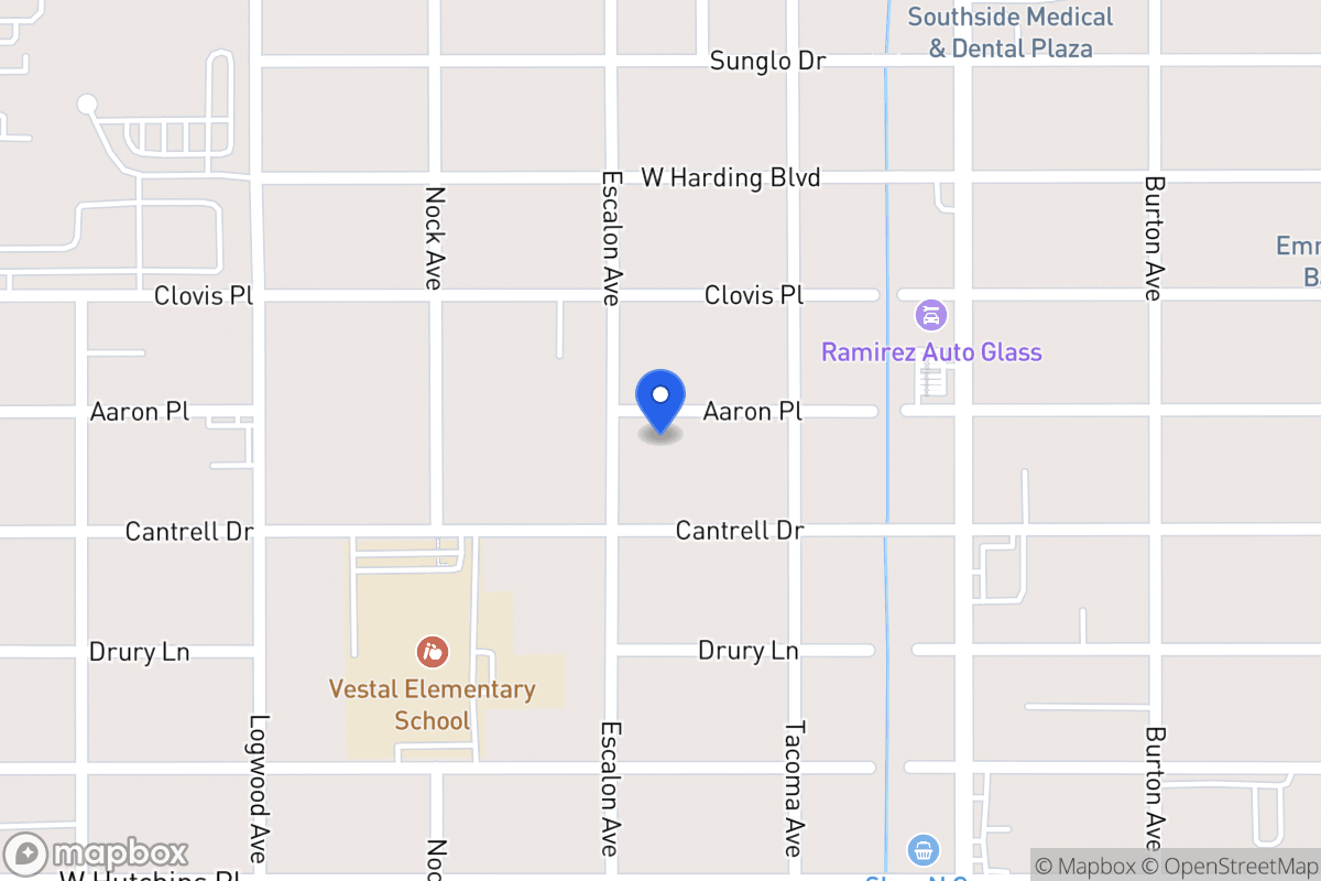 Map of 930  Aaron St