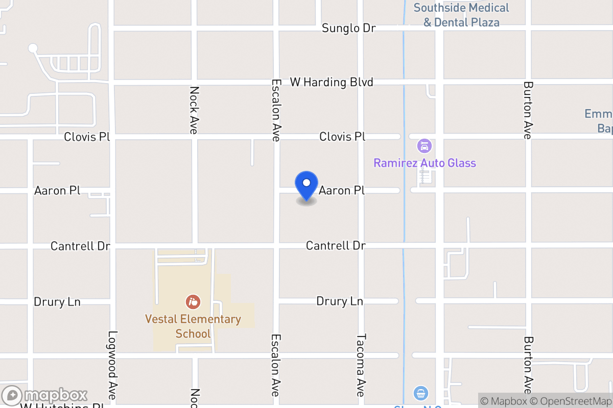 Map of 926  Aaron St