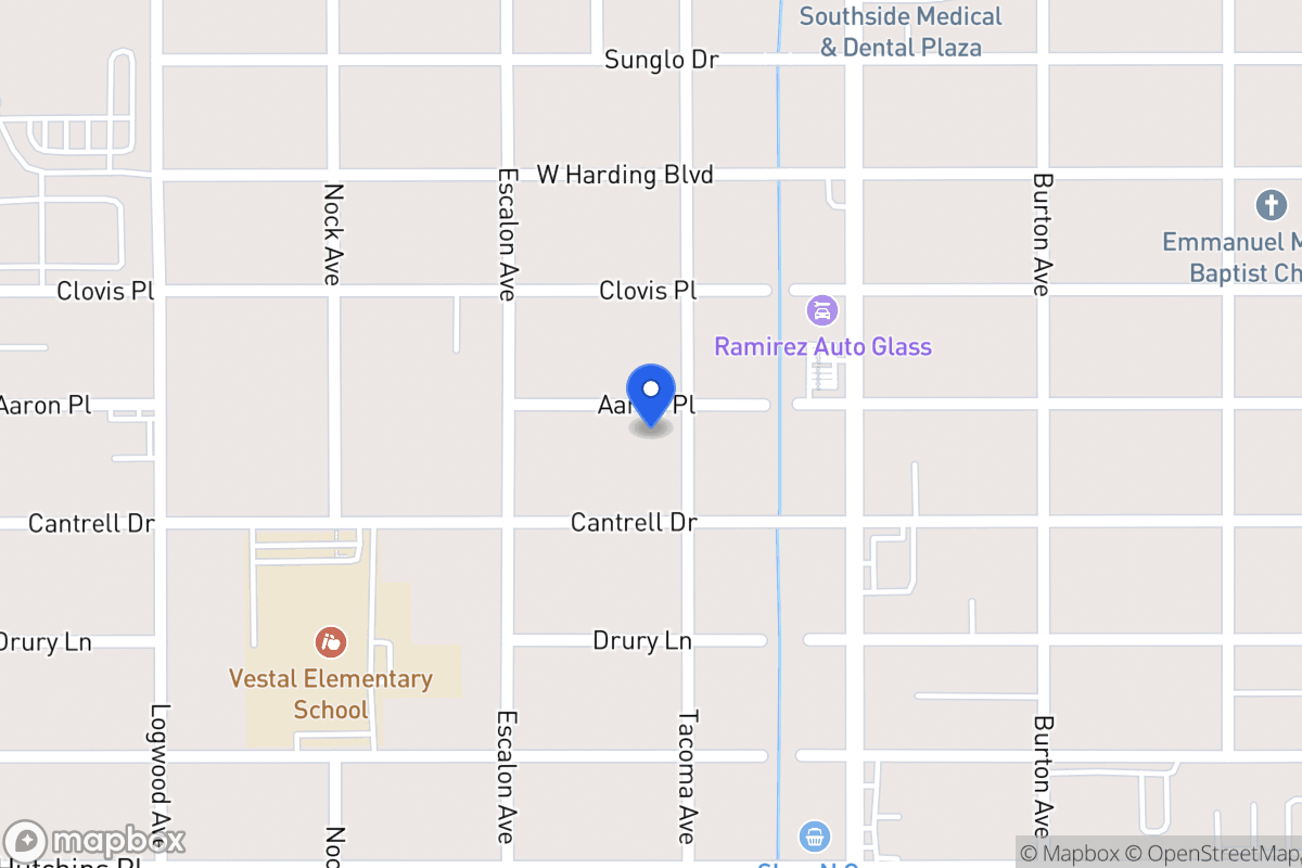 Map of 906  Aaron St