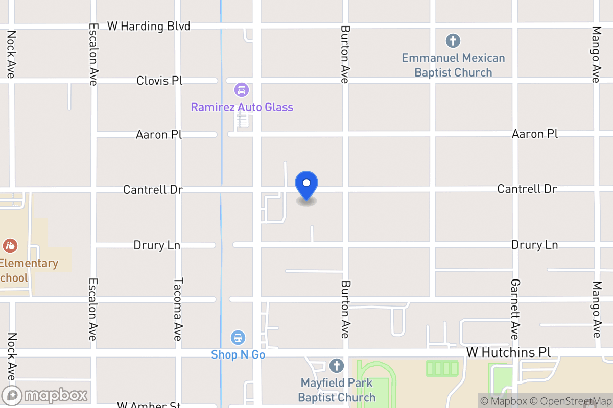 Map of 718  Cantrell Dr