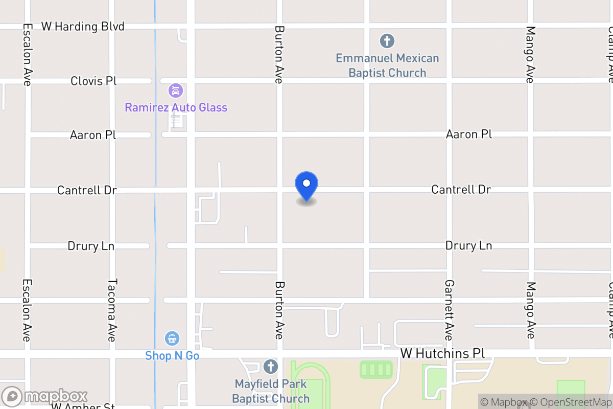 Map of 630  Cantrell Dr