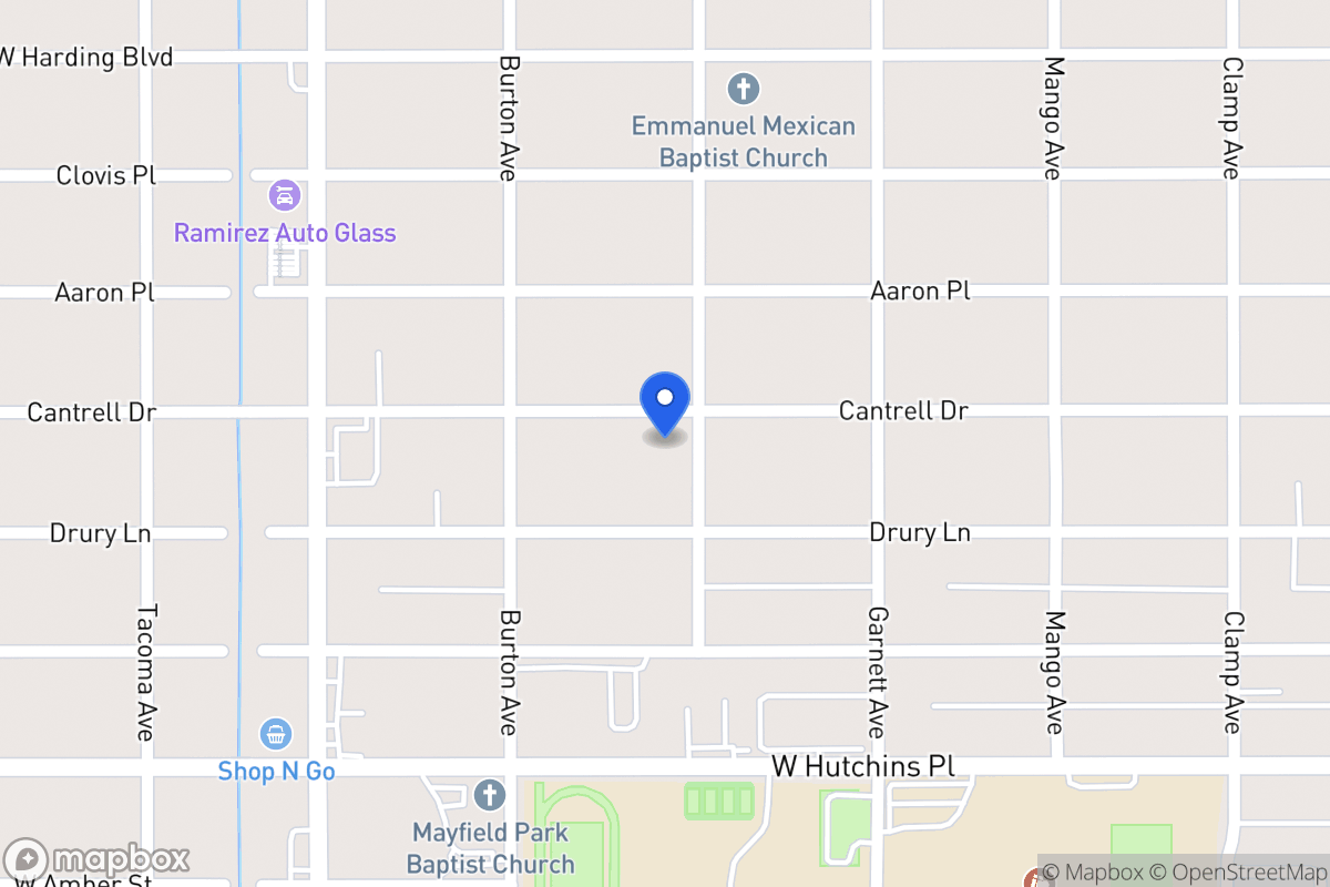 Map of 606  Cantrell Dr