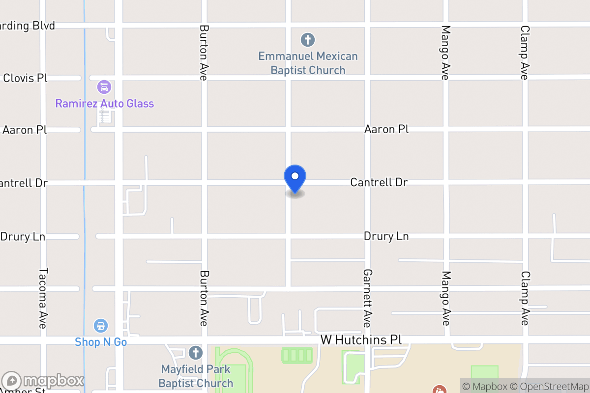 Map of 538  Cantrell Dr