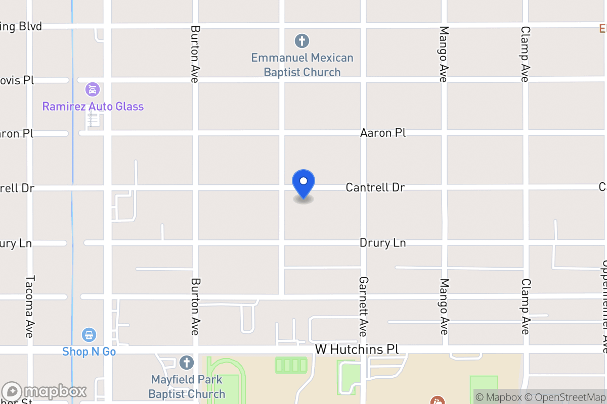 Map of 530  Cantrell Dr