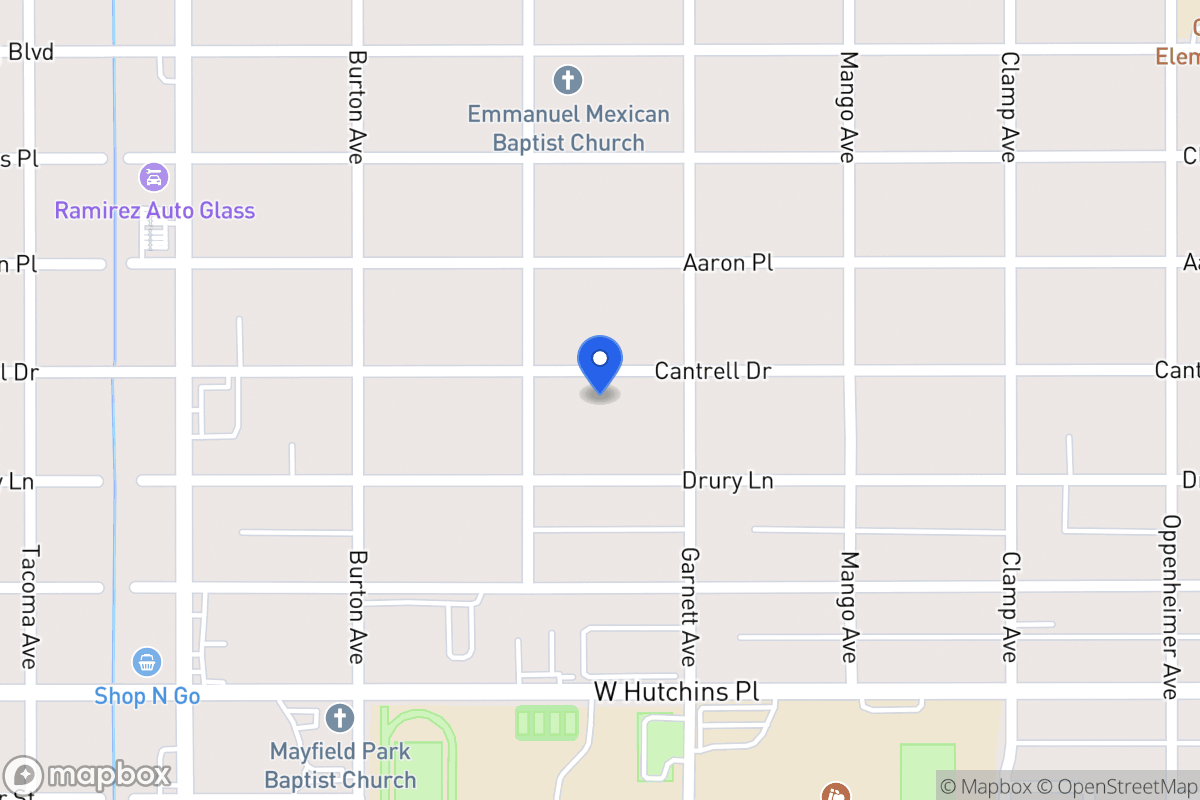 Map of 522  Cantrell Dr