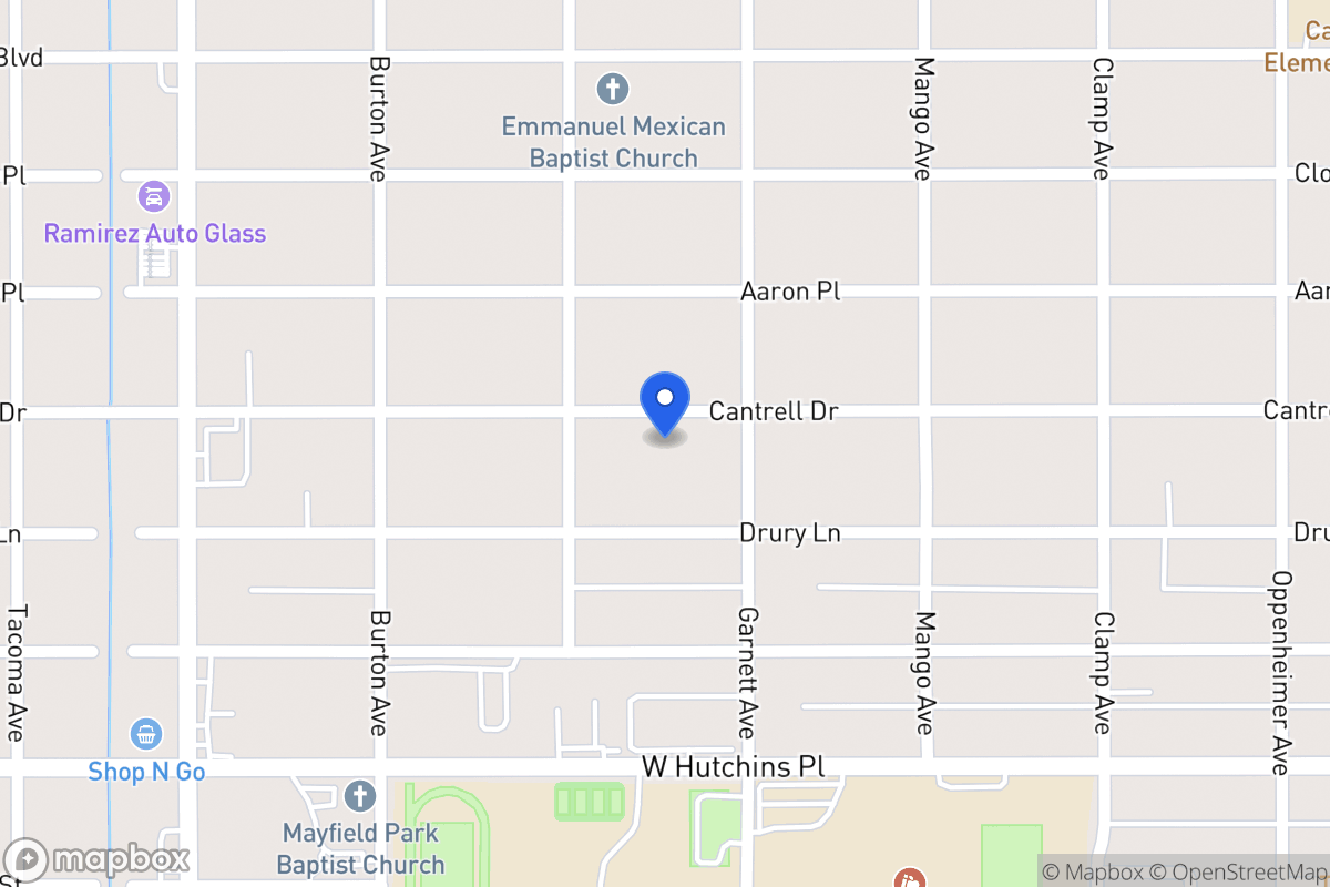 Map of 518  Cantrell Dr