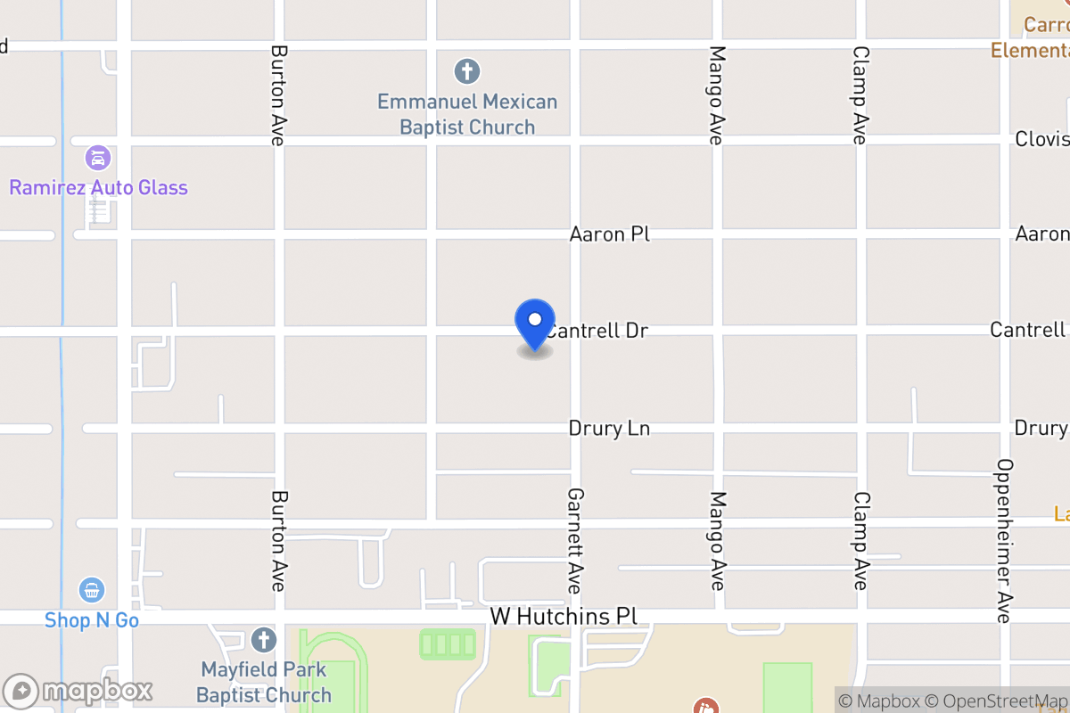 Map of 512  Cantrell Dr