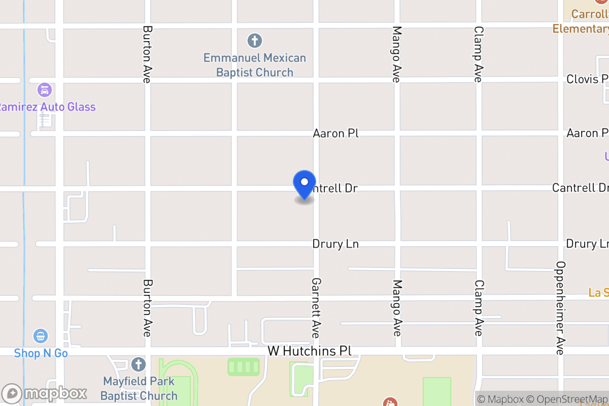 Map of 502  Cantrell Dr