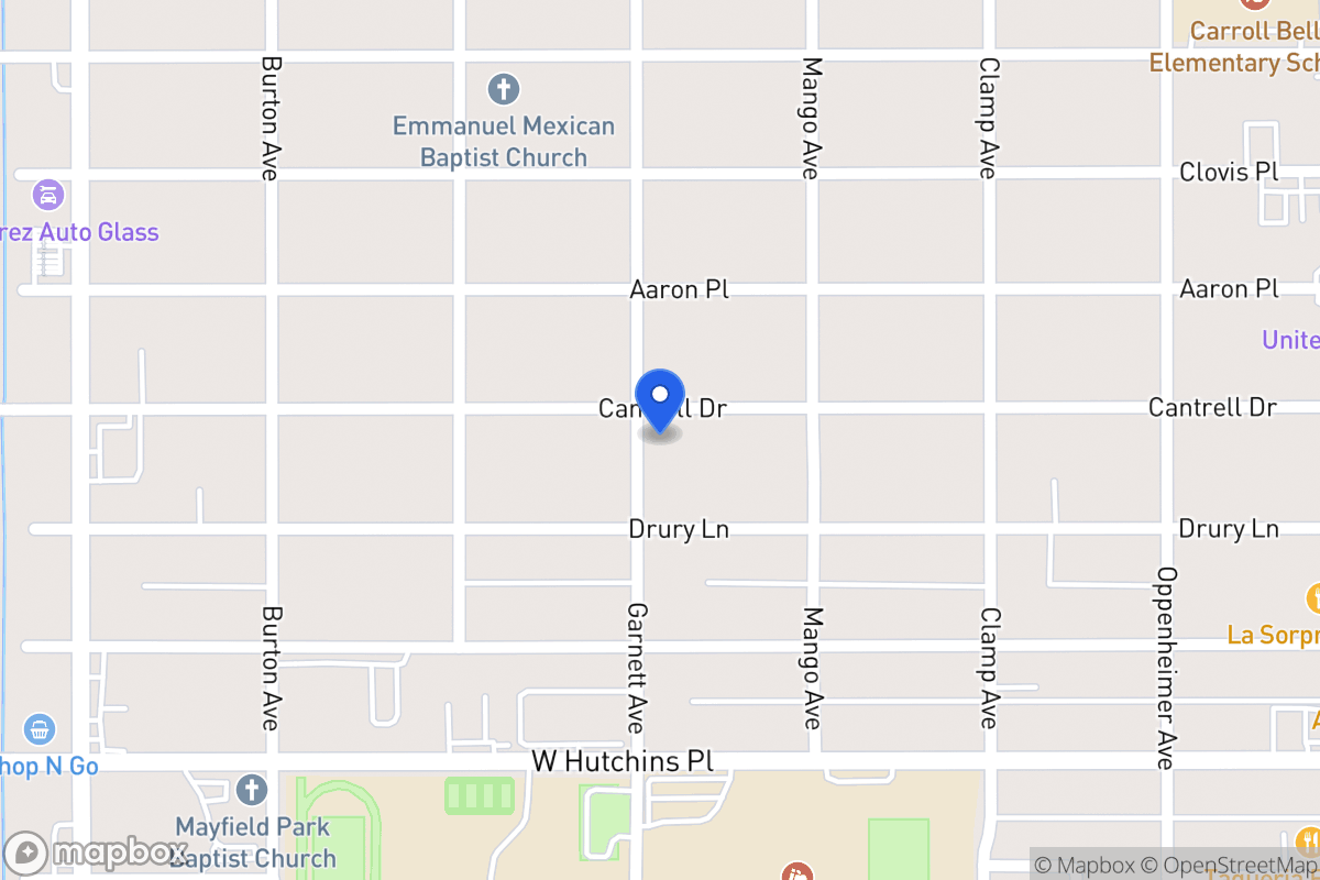 Map of 438  Cantrell Dr