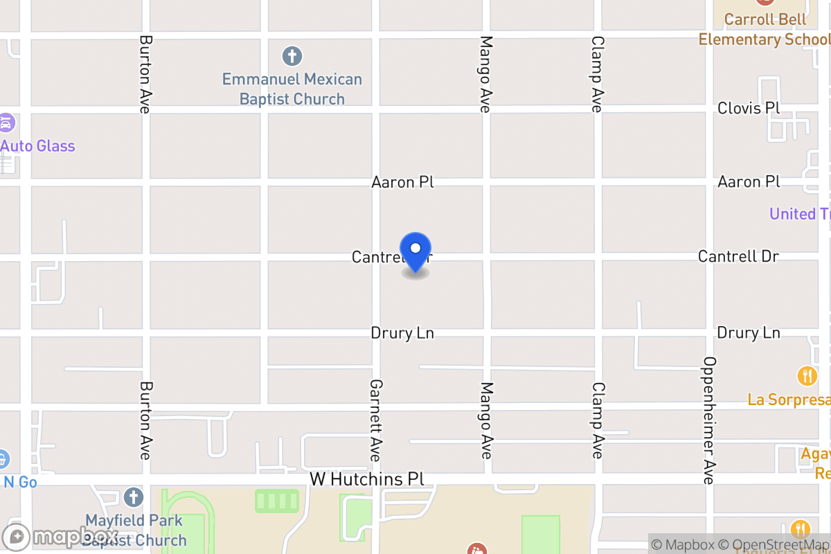 Map of 426  Cantrell Dr