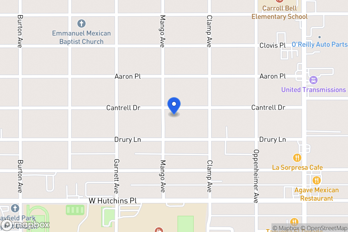 Map of 330  Cantrell Dr