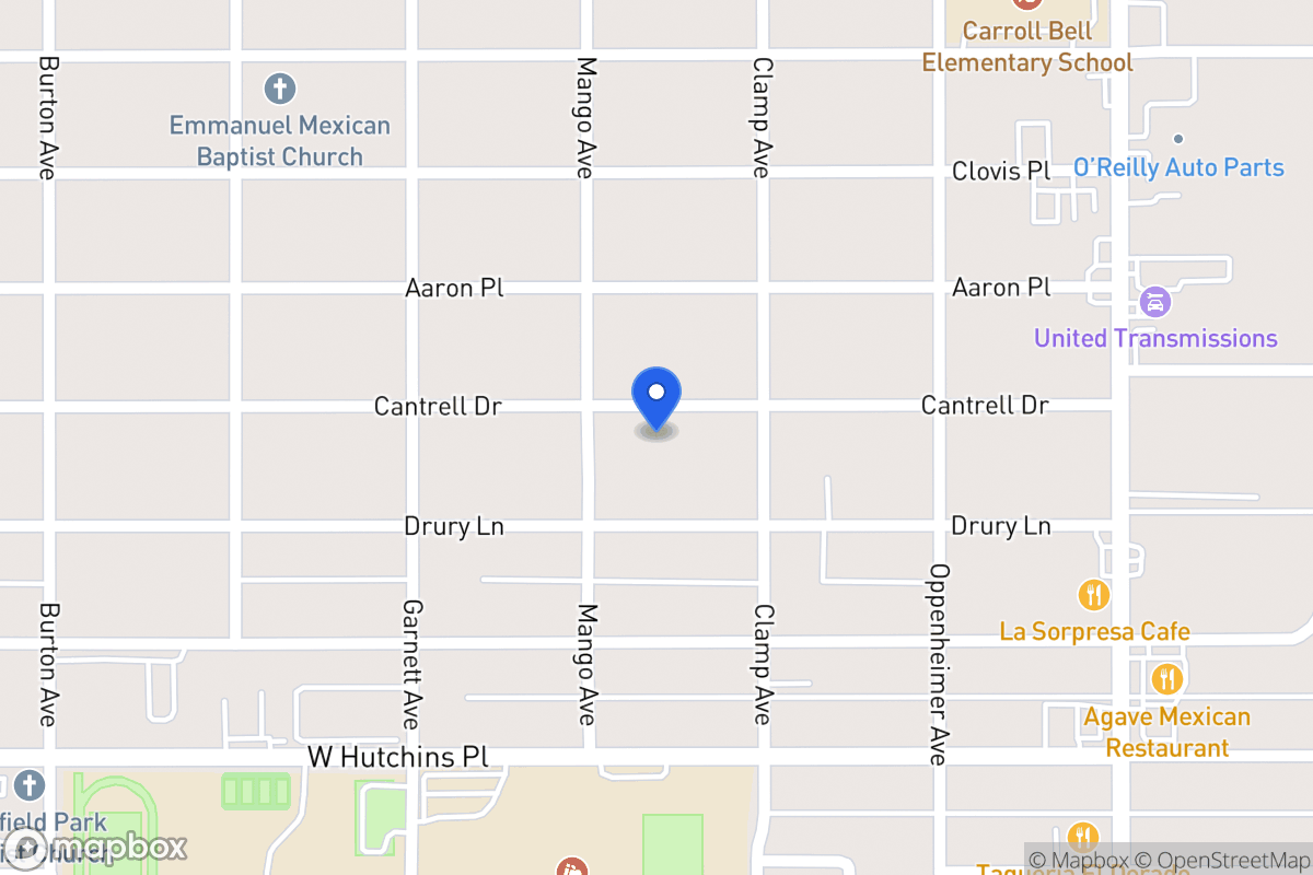 Map of 324  Cantrell Dr