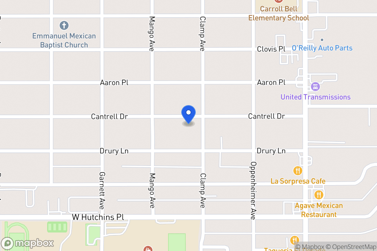 Map of 310  Cantrell Dr