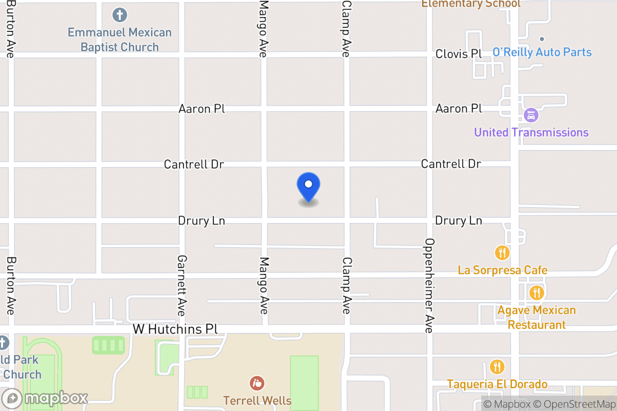 Map of 319  Drury Ln