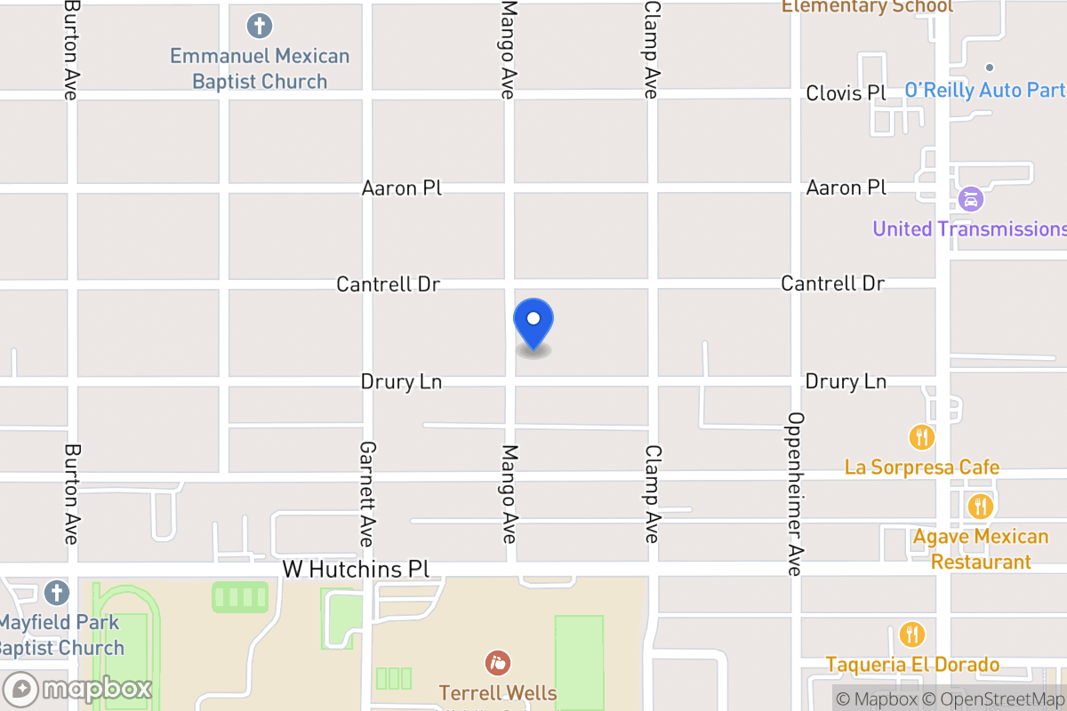Map of 335  Drury Ln