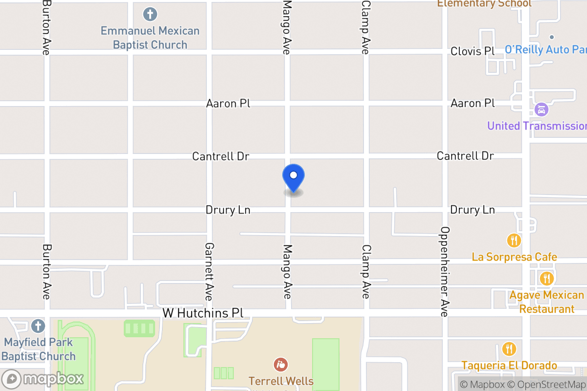 Map of 339  Drury Ln