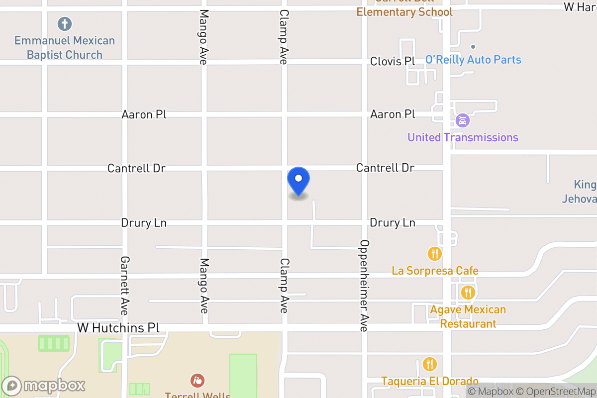 Map of 1214  Clamp Ave