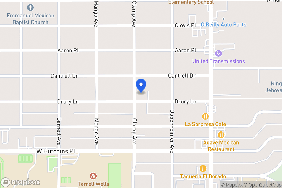 Map of 1218  Clamp Ave