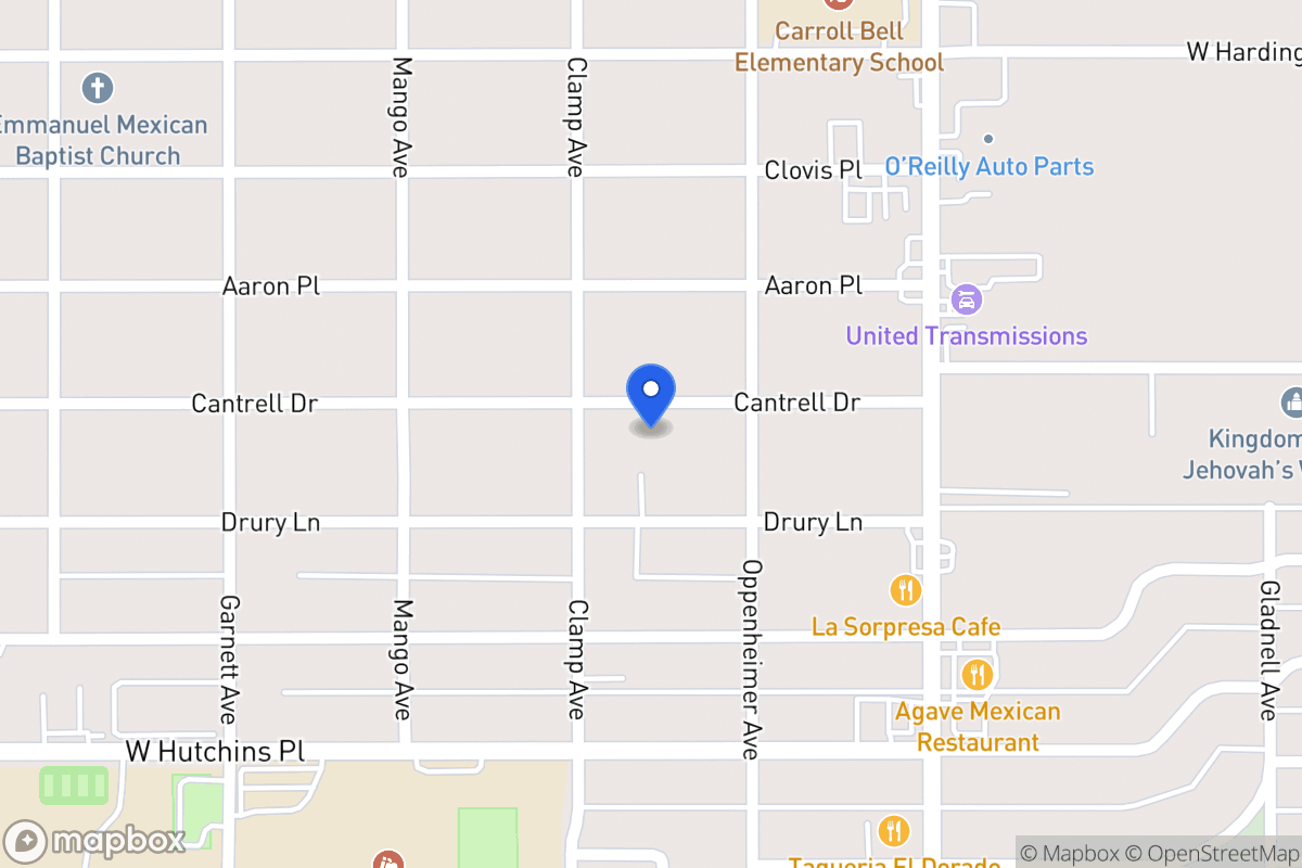 Map of 222  Cantrell Dr