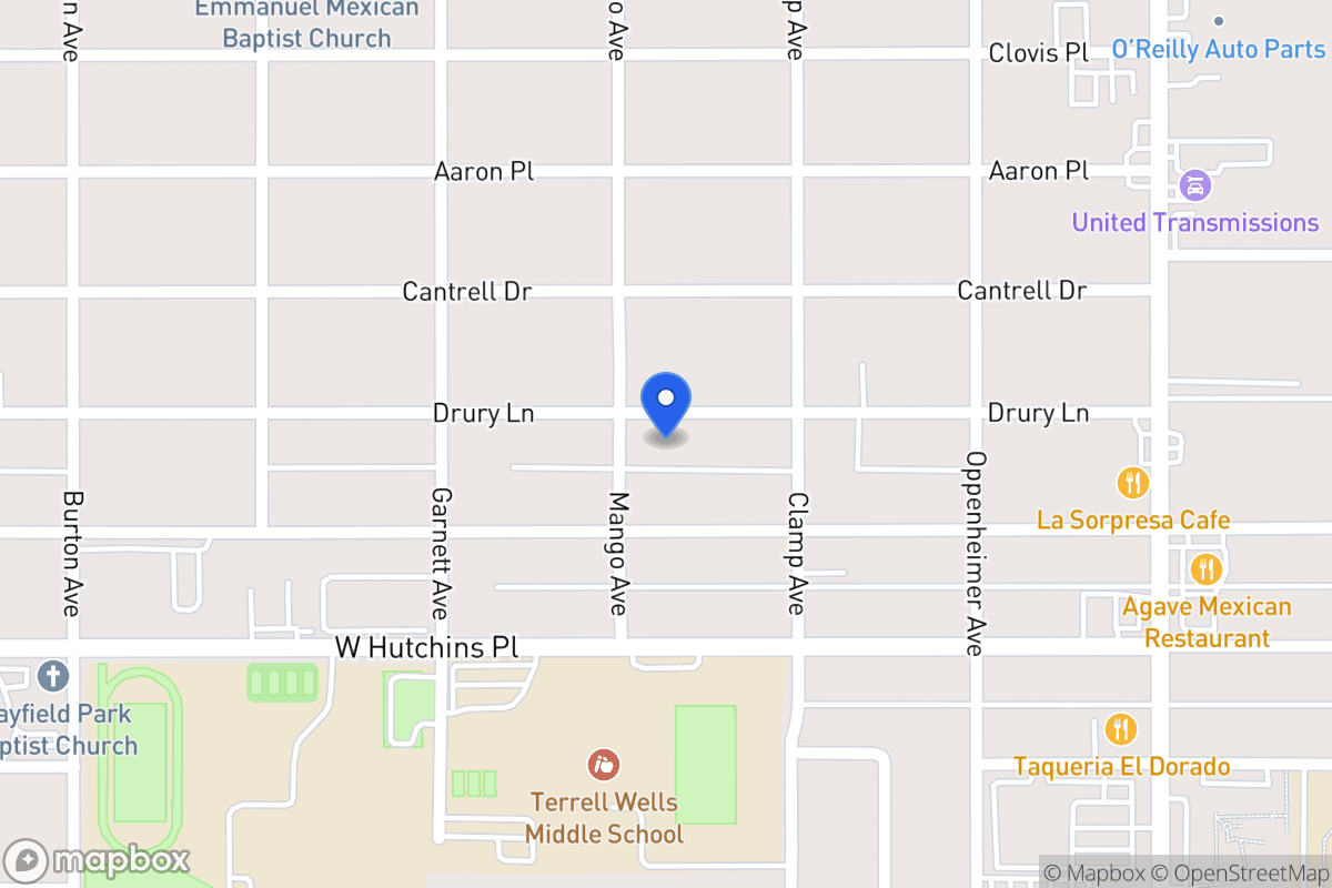 Map of 330  Drury Ln