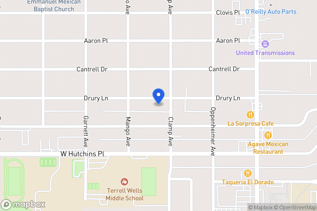 Map of 310  Drury Ln