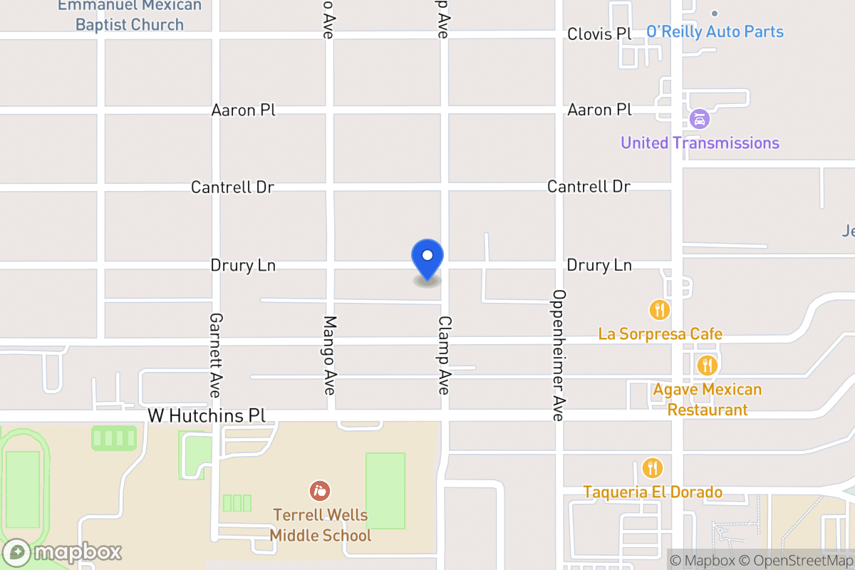 Map of 306  Drury Ln