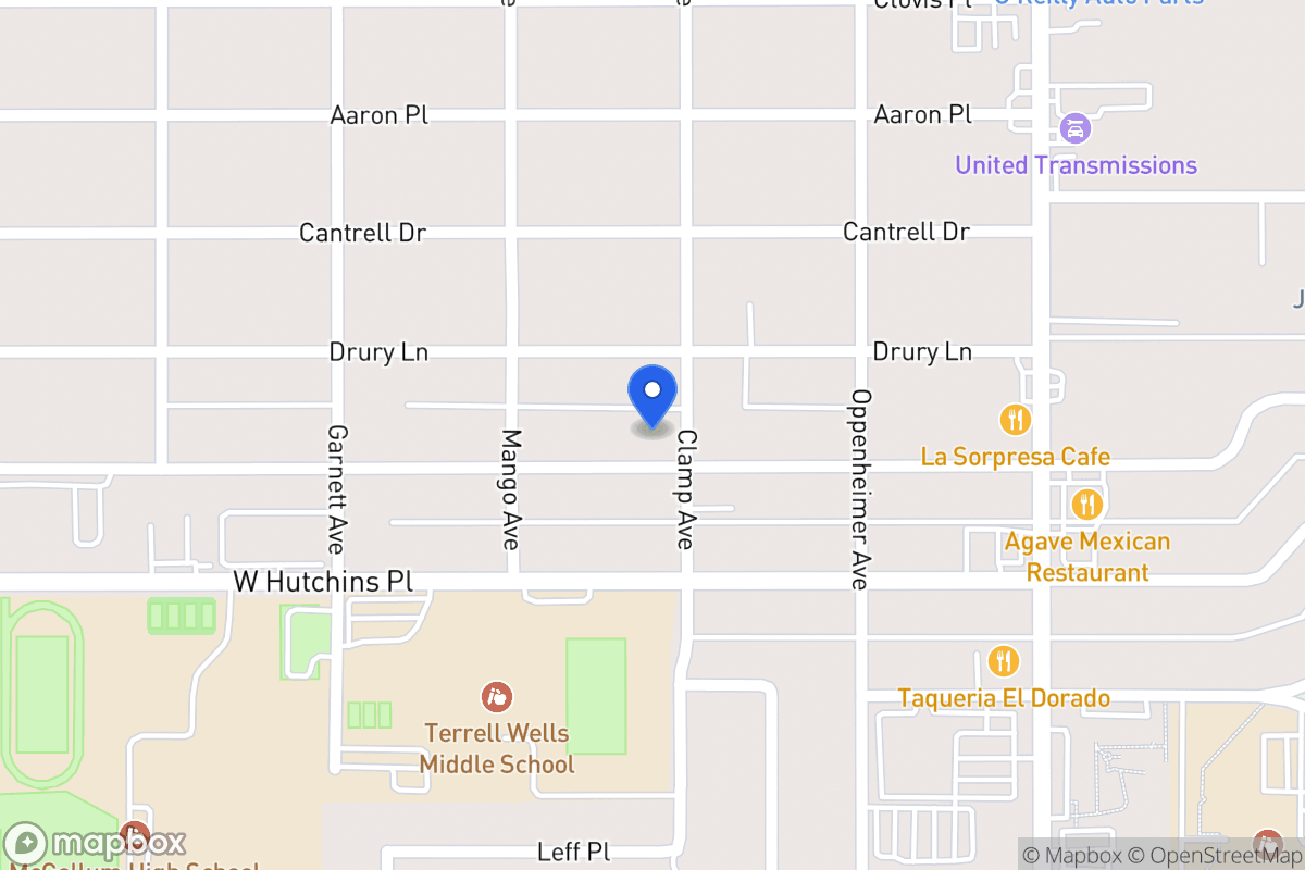 Map of 307 W Vestal Pl
