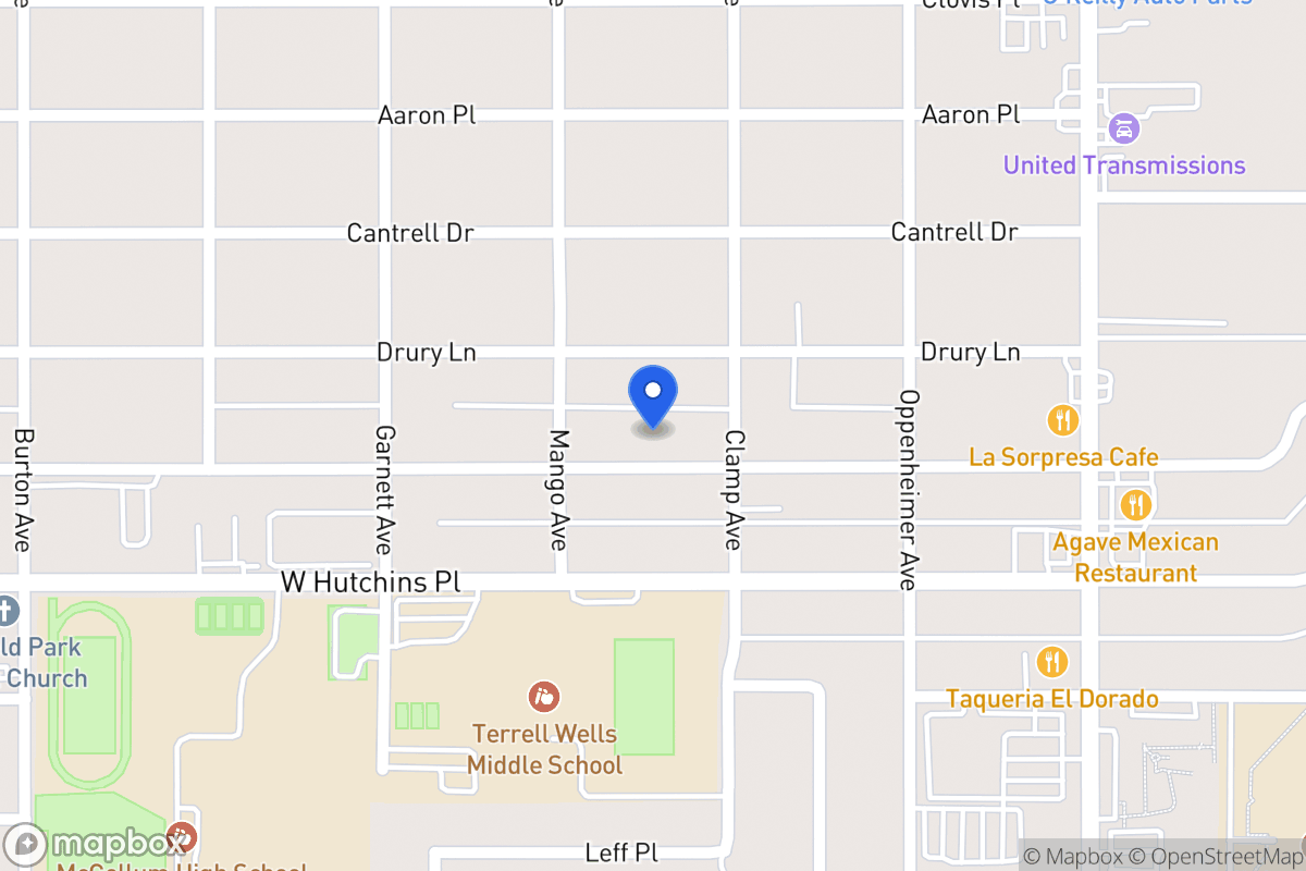 Map of 319 W Vestal Pl
