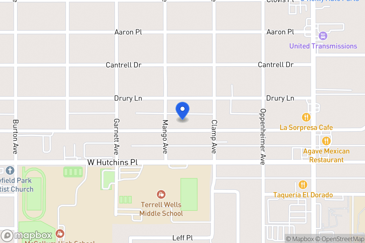 Map of 327 W Vestal Pl