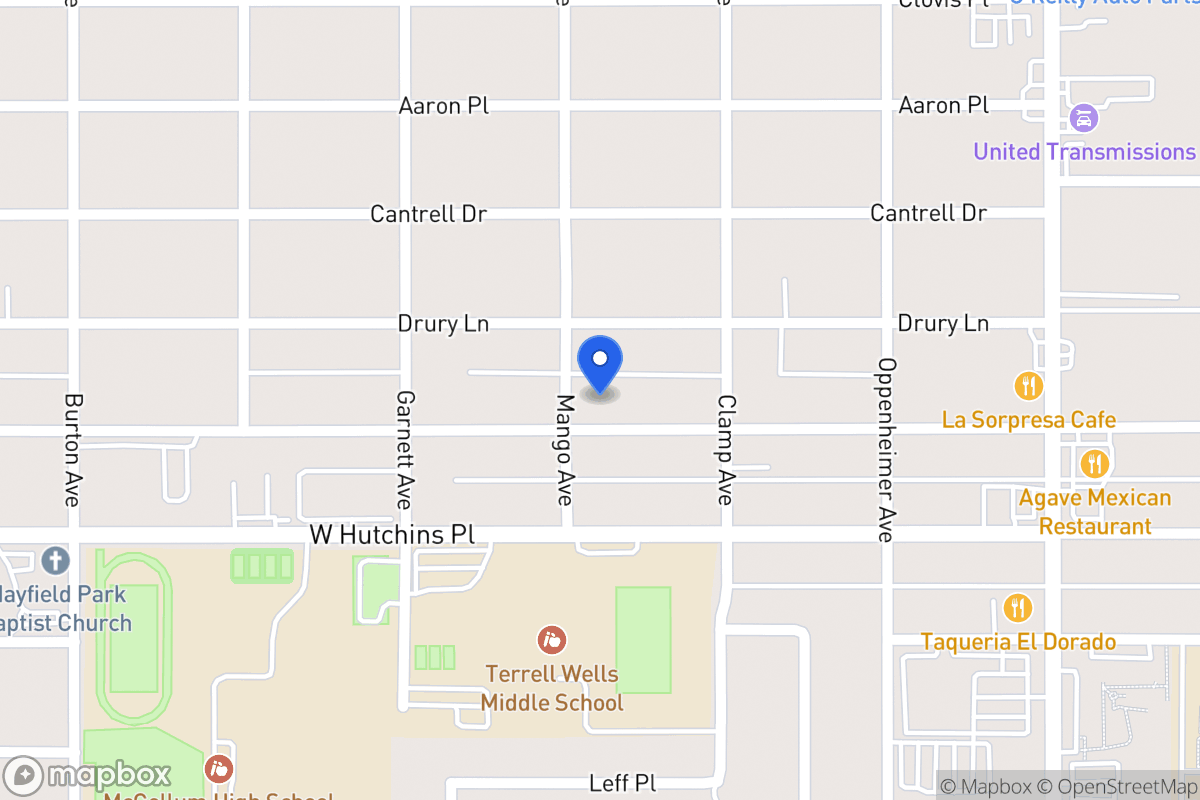 Map of 331 W Vestal Pl