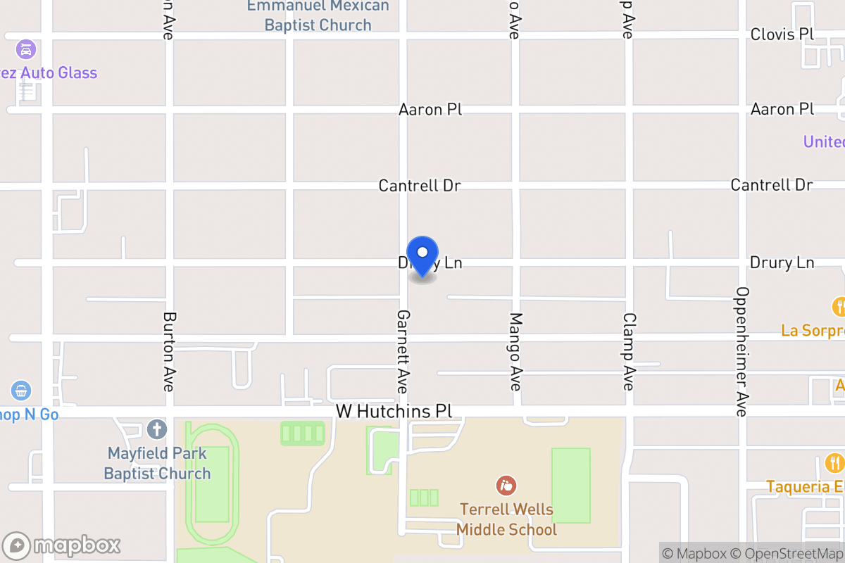 Map of 434  Drury Ln