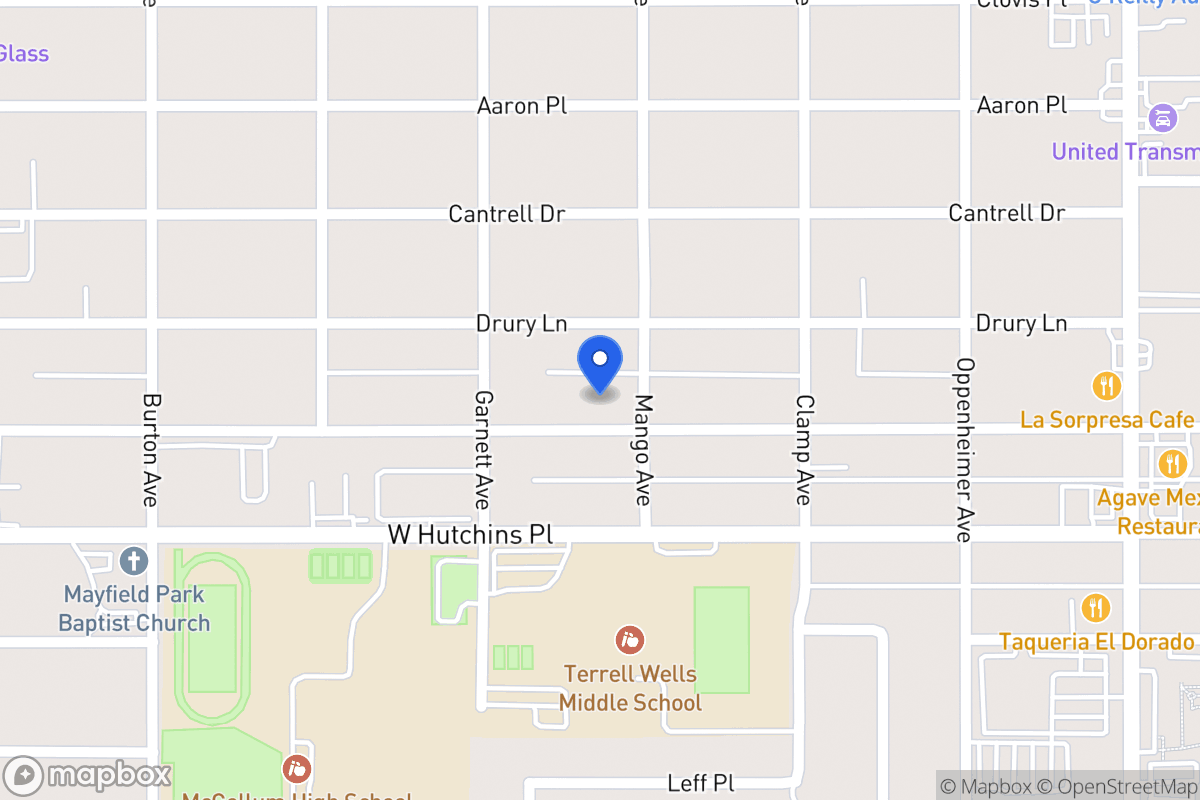 Map of 411 W Vestal Pl