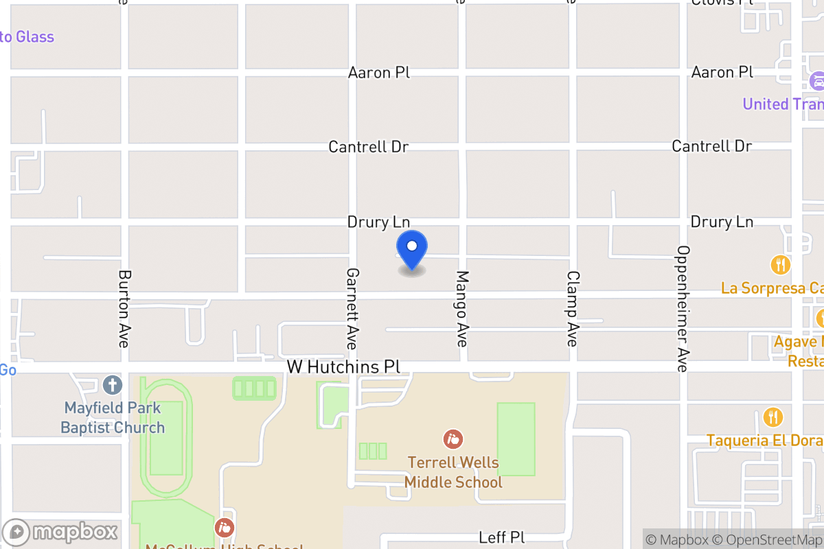 Map of 419 W Vestal Pl