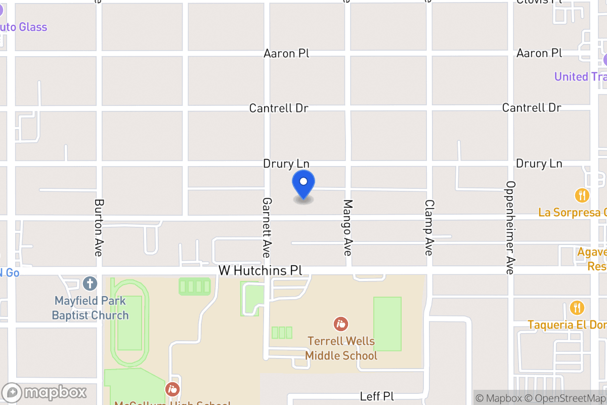 Map of 423 W Vestal Pl