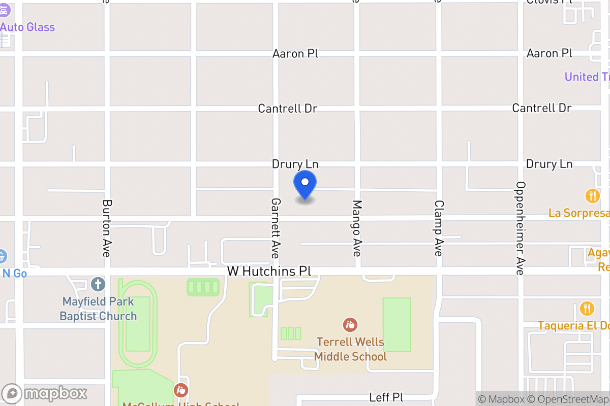 Map of 427 W Vestal Pl