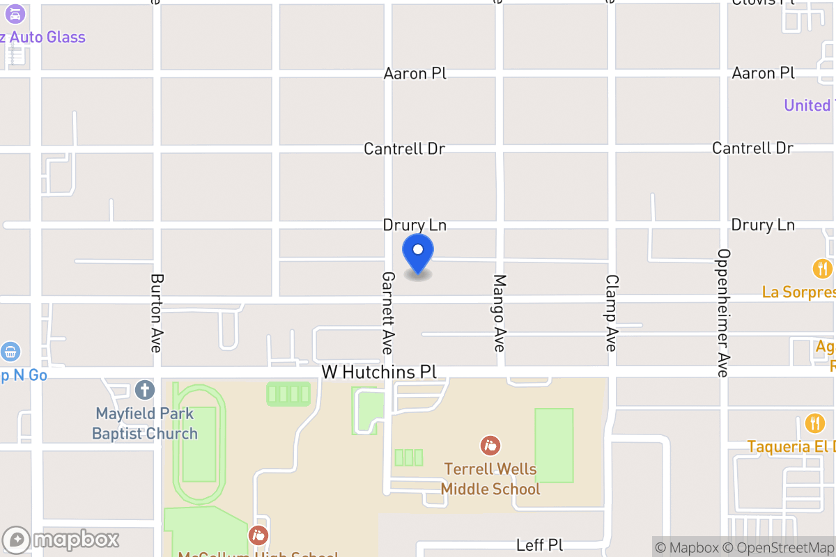 Map of 431 W Vestal Pl