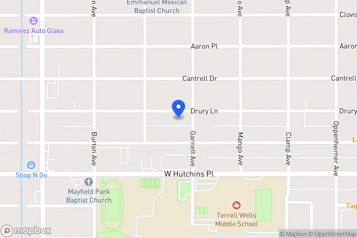 Map of 510  Drury Ln