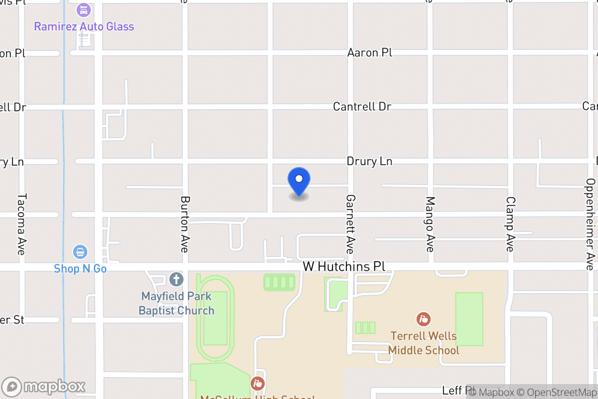 Map of 527 W Vestal Pl