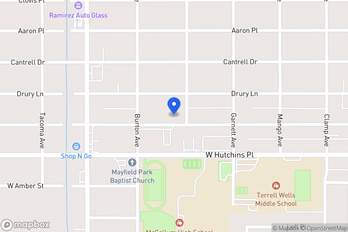 Map of 611 W Vestal Pl