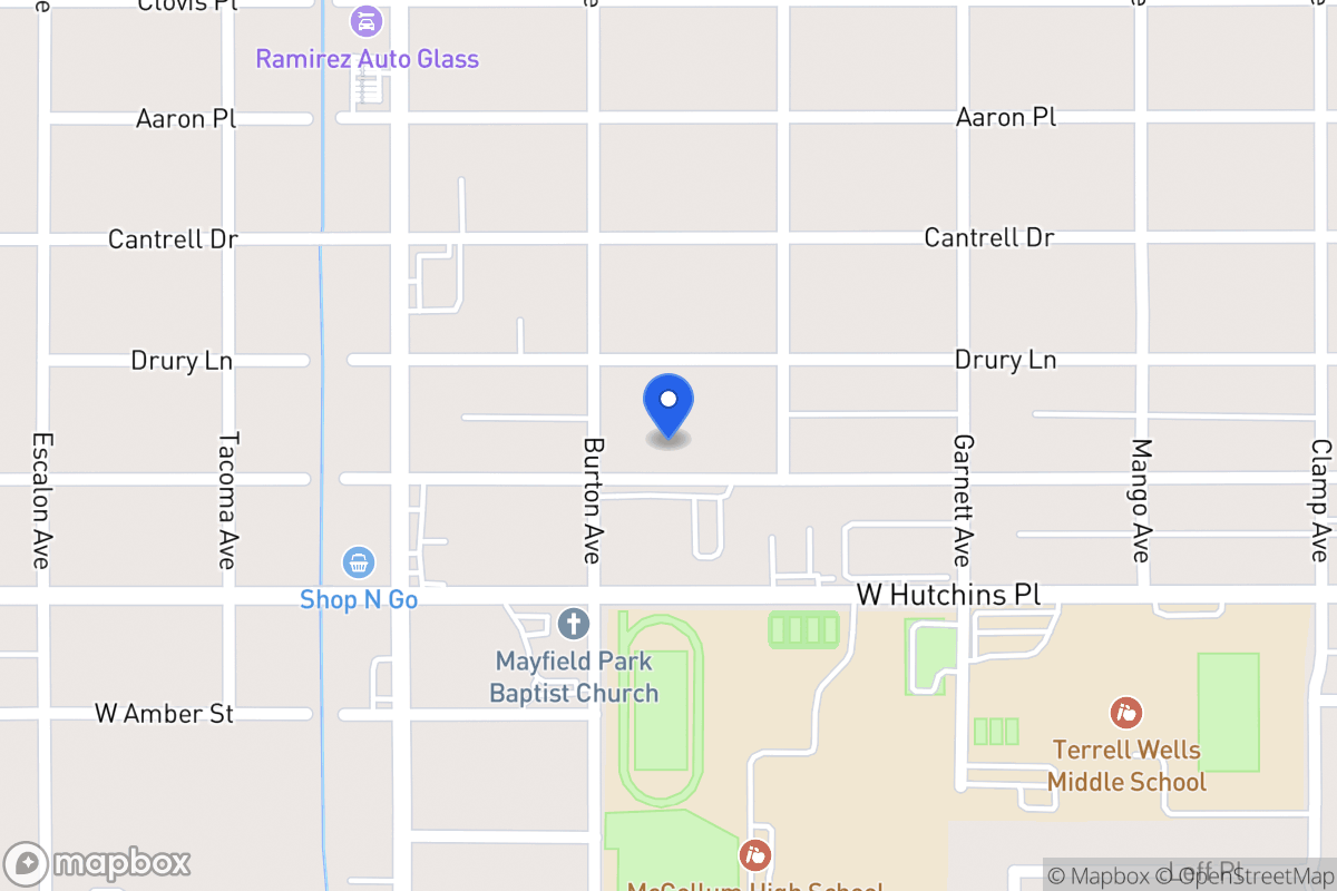 Map of 627 W Vestal Pl