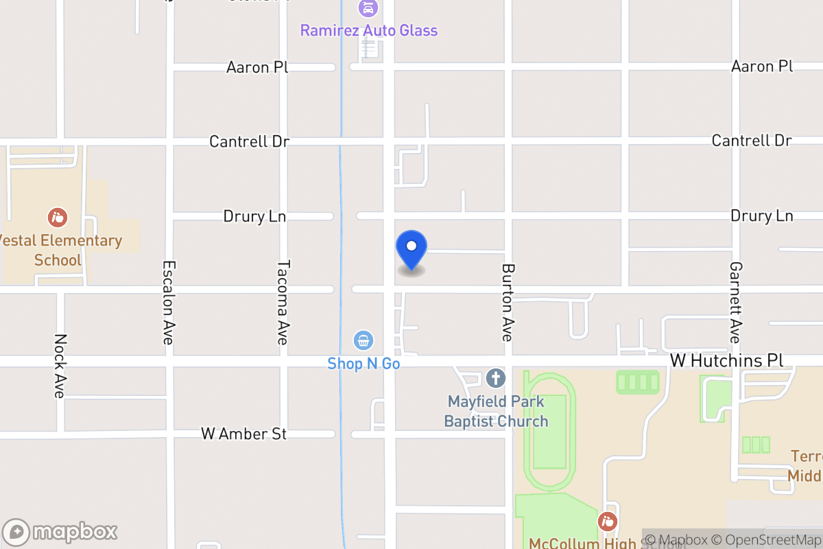 Map of 3020  Commercial Ave